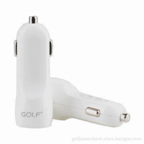 Car Chargers with IC Control Circuit, Apply to Mobile Phones, Gamers and More